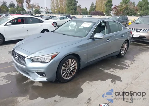 2018 Infiniti Q50 3.0T Luxe из США, поврежденный, VIN JN1EV7AP4JM590437